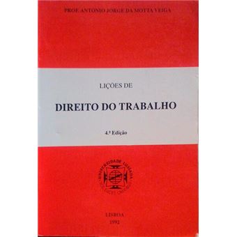 Lições de direito do trabalho - 1