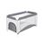 Schardt 13 805 cama de viagem de bebé Cinzento, Branco_0