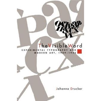 The Visible Word - Experimental Typography and Modern Art, 1909-23 - Hardback - 1997 - 1