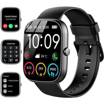Smartwatch CHRONUS | 1,91" | Bluetooth | 110+ Desportos | IP68 | Preto - 1