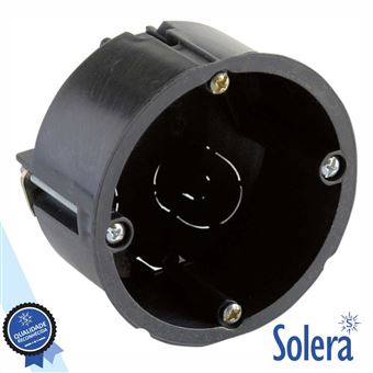 Caixa De Passagem Embutir Solera com 4 Entradas S/ Tampa - 1