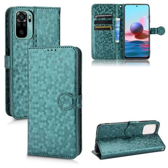 Capa FOXDOCK para Xiaomi Redmi Note 10 4G/10S | Fecho Magnético | TPU Macio | Compartimentos para Cartões | Verde - 1