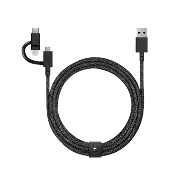 Cabo Usb Native Union BELT-ULC-CS-BLK-NP | Preto - 1