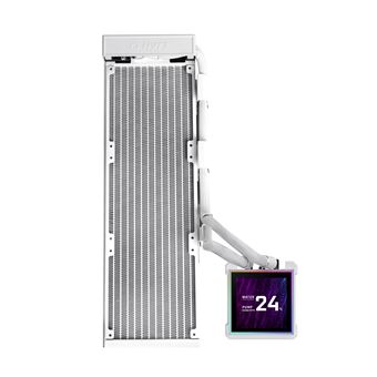 Kit de Arrefecimento Líquido Lian Li HydroShift II LCD-S 360 Fanless | Branco - 1