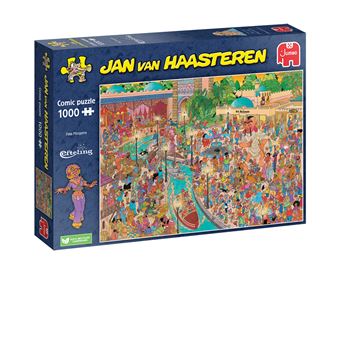 Puzzle Jumbo Jan van Haasteren No License Jan Van Haasteren - Efteling Fata Morgana (1000 Pieces) | 1000 Peças - 1