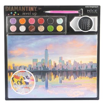 Pintar com Diamantes City Nice 96322 Diamantiny Level Up Manhattan - 1