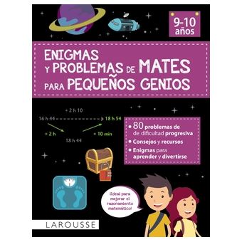 Enigmas Y Problemas De Mates Para Pequeños Genios (9-10 Años) - 1