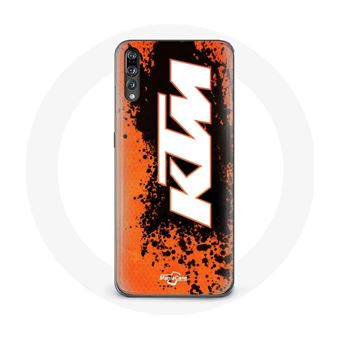 Capa Maniacase para Huawei P20 Pro Ktm Logotipo Branco Fundo Laranja - 1