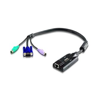 Cabo Kvm ATEN Adaptador KVM PS/2 VGA com suporte para vídeo composto - 1