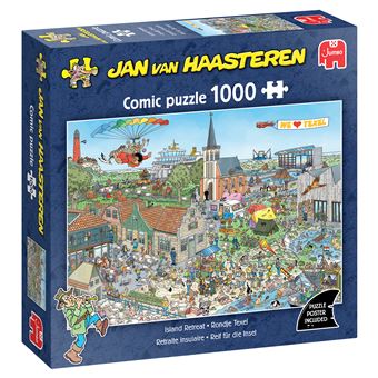 Puzzle Jumbo Jan van Haasteren Jvh - Island Retreat (1000 pecas) | 1000 Peças - 1