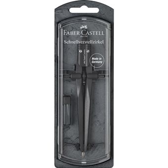 Compasso Faber-Castell 174530 | Preto - 1