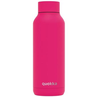 Garrafa Térmica Quokka | 510 ml | Inox | Parede Dupla Hermética | Rosa framboesa - 1