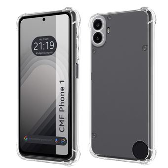 Capa de silicone TUMUNDOSMARTPHONE anti-choque transparente para Nothing CMF Phone 1 - 1