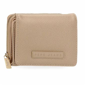 Carteira Pepe Jeans Elia Taupe - 1