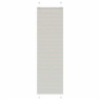 Plissada Cega vidaXL |  Cinzento Luz  |  60x200 cm | Largura Tecido 59,4 cm - 1