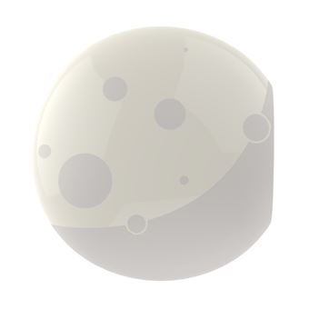 Coluna Mojipower Bluetooth Speaker |moon - 1