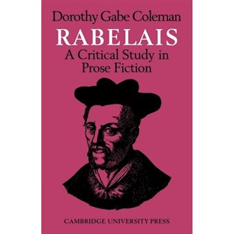 Rabelais:A Critical Study in Prose Fiction - Paperback - 1979 - 1