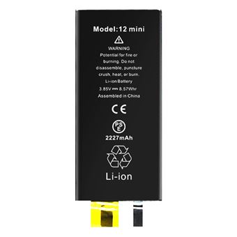 Bateria Clappio para iPhone 12 Mini Sem BMS, Capacidade 2227mAh - 1