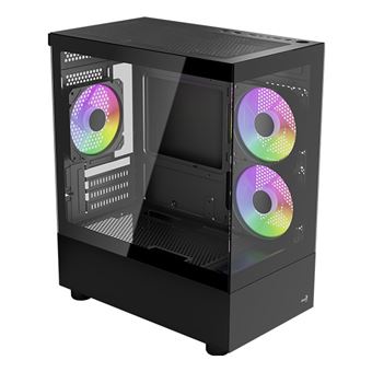 Pc Aerocool Viewport-Mini-BK-v2 | Preto - 1