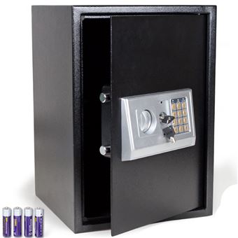 Cofre-Forte Bc-elec HSF-50E | Fechadura de Segurança | Combinação Digital + Chaves | 50x35x37 cm - Preto - 1