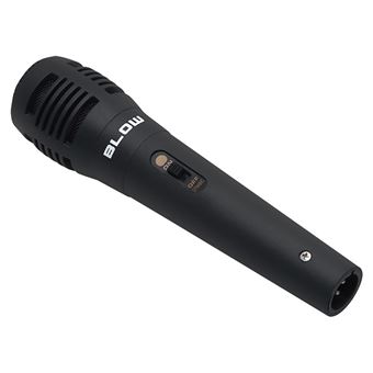 Microfone Dinâmico com Cabo Blow PRM203 - Vermelho - 1