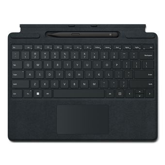 Teclado para Dispositivos Móveis Microsoft Surface Pro Signature Keyboard w/ Slim Pen 2 | Preto - 1