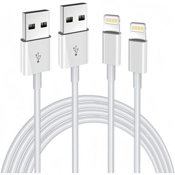 Cabo USB - Lightning V-REEL para iPhone | Carregamento Rápido 20W | 1 m | 2 Cabos - 1