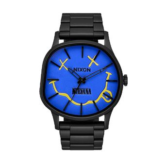 Relógio Maculino Nixon Sentry Leather Nirvana A1417-5367 | Preto - 1