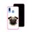 Capa Hapdey para Samsung Galaxy A40 2019 Design Retrato de Pug em Silicone Flexível e TPU Cor-de-Rosa_2