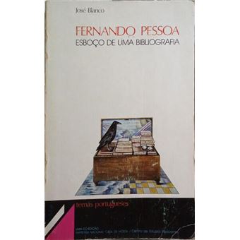 Fernando pessoa, esboço de uma bibliografia. [ded. autor] - 1
