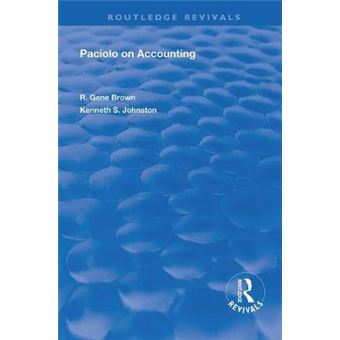 Paciolo On Accounting Routledge Revivals - 1