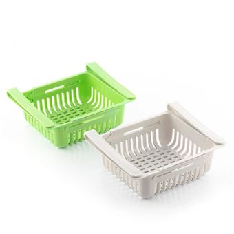 Organizador de Frigorífico Ajustável InnovaGoods Friwer - Pack de 2 - 1