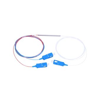 Separador de Sinal Extralink Splitter 1:2 FBT SC/UPC 5:95, 900um, 1m | Azul, Branco - 1