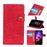Capa Magunivers | PU + TPU pele de cavalo louco de forma s Vermelho para Xiaomi Mi Note 10/Mi CC9 Pro_0