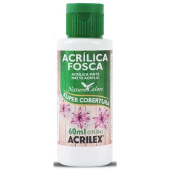 Tinta Acrílica Fosca Acrilex | Branco 03560519 | 60ml - 1