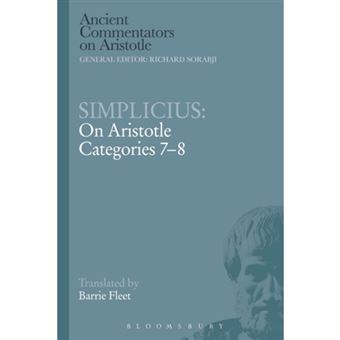 Simplicius: on Aristotle Categories 7-8 - Paperback - 2014 - 1