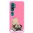 Capa Hapdey para Xiaomi Mi Note 10 - Note 10 Pro - CC9 Pro | Silicone Flexível em TPU | Design Filhotes de Pug bege posando 2 - Rosa_0