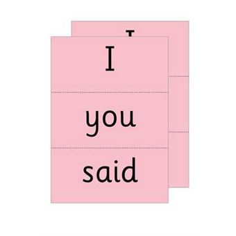 Read Write Inc. Phonics: Red Word Cards - 1