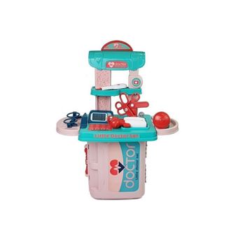 Kit/Mala Médico Portátil LEAN com Acessórios - Rosa - 1