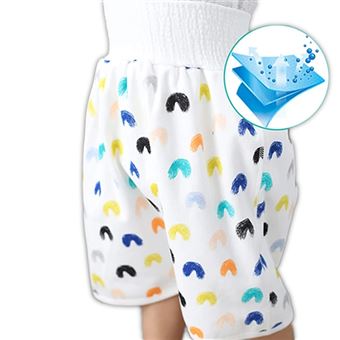 Calção-Fralda 2 em 1 para Bebés | Crianças | à Prova de Água e Absorvente - M (0-4 anos) - 1