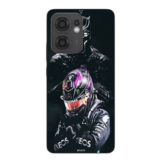 Capa Maniacase para Oppo Reno 13F | Lewis Hamilton Black Panther - 1