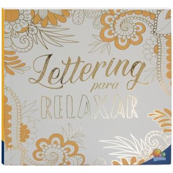 Livro De Colorir Antiestresse: Lettering Para Relaxar - 1