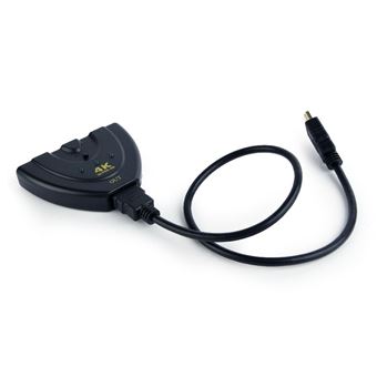 Hub de Interface Gembird DSW-HDMI-35 | Preto - 1