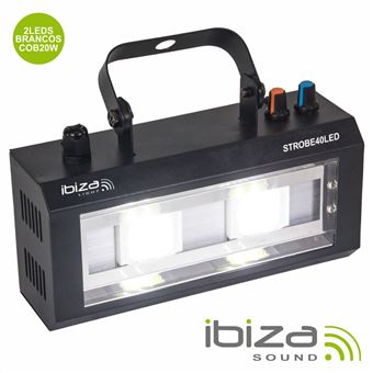 Estroboscópio Ibiza Com 2 Leds Cob 20W - 1