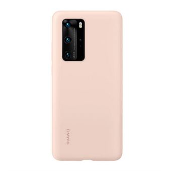 Capa para Telemóvel Huawei Silicon Case | Rosa - 1