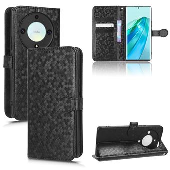 Capa FOXDOCK para Honor X9A 5G/Magic 5 Lite 5G | Fecho Magnético | TPU Macio | Compartimentos para Cartões | Preto - 1