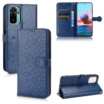 Capa FOXDOCK para Xiaomi Redmi Note 10 4G/10S | Fecho Magnético | TPU Macio | Compartimentos para Cartões | Azul - 1