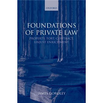 Foundations Of Private Law - 1