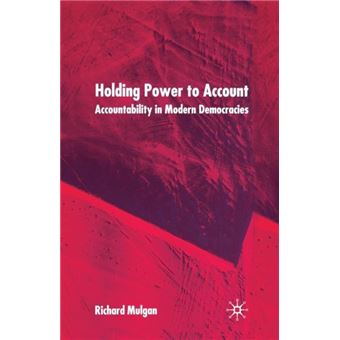 Holding Power To Account - 1