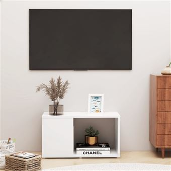 Móvel de TV vidaXL | 60x24x32cm | contraplacado branco - 1